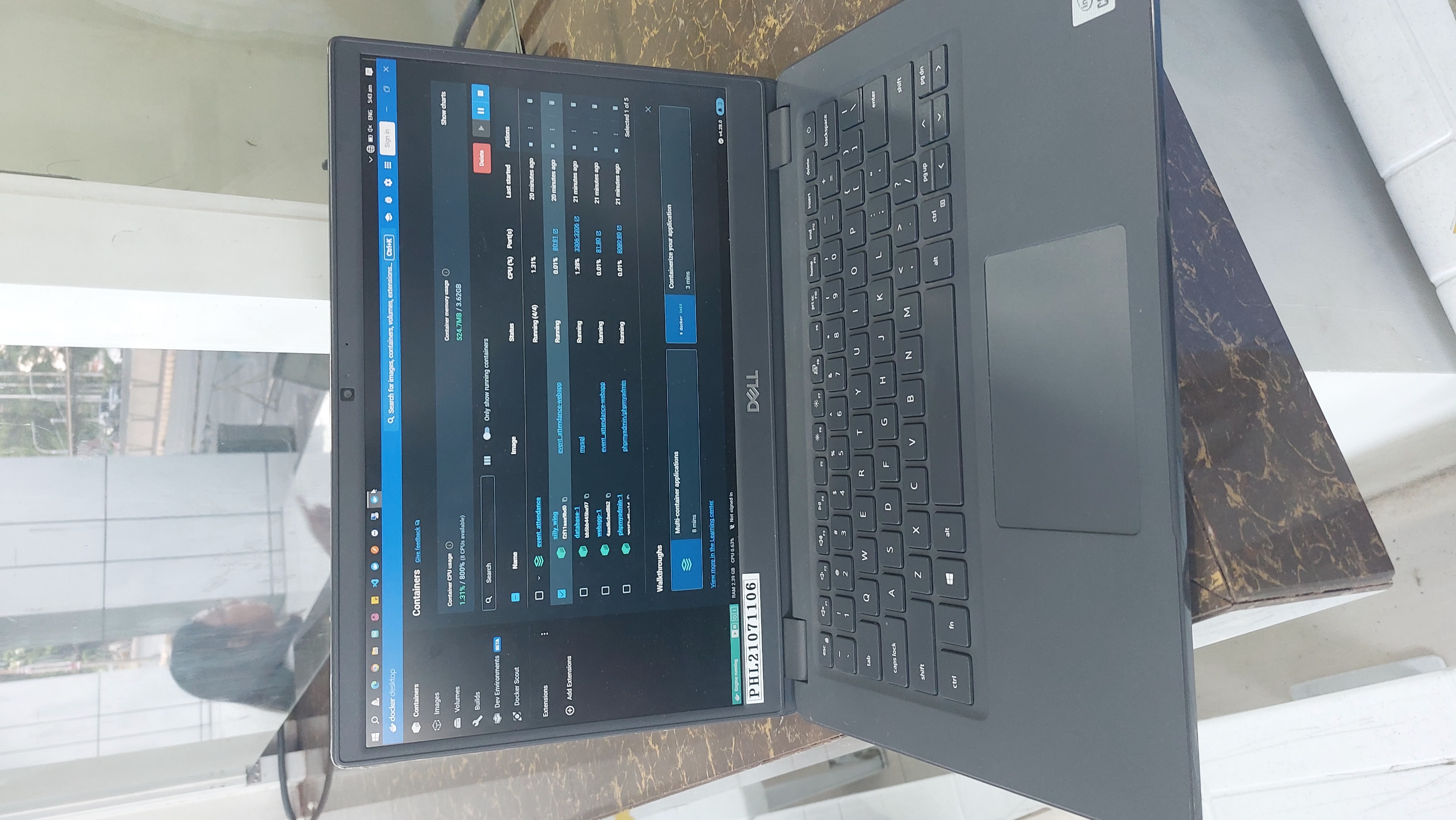 Dockerized RFID Attendance System for Simplified Deployment