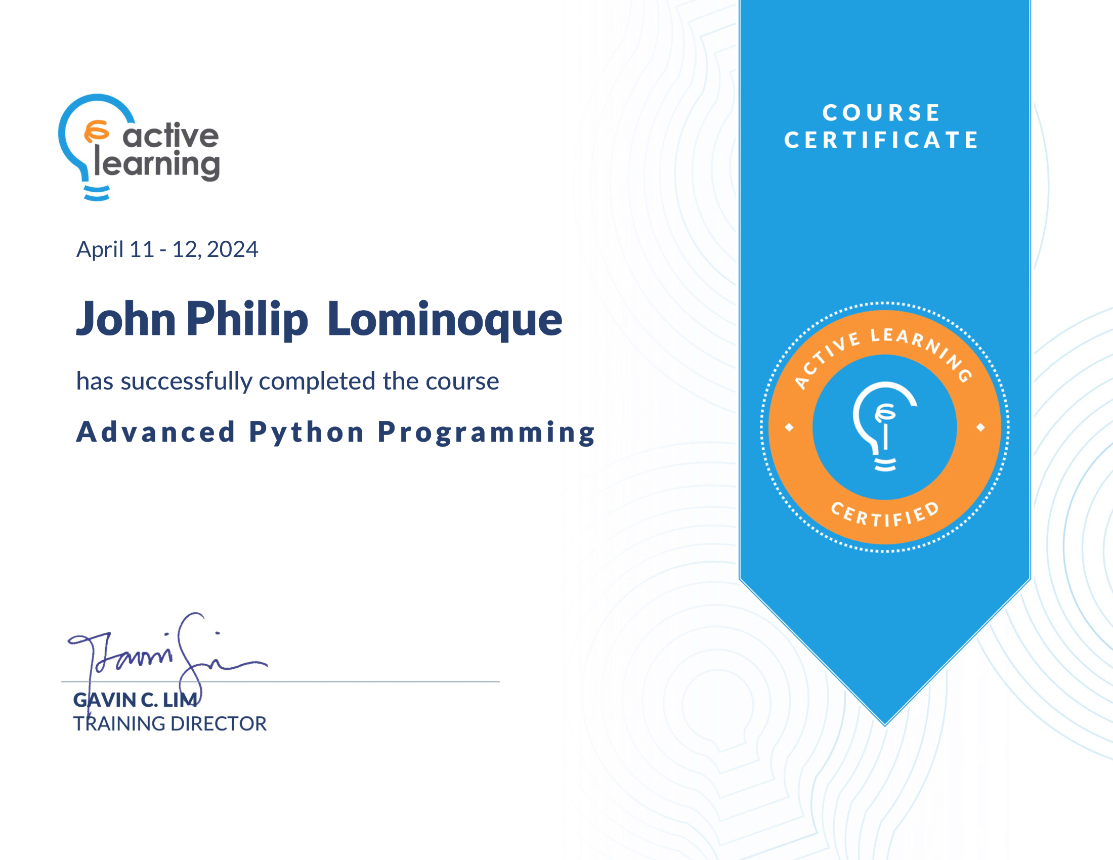 Advance Python Programming