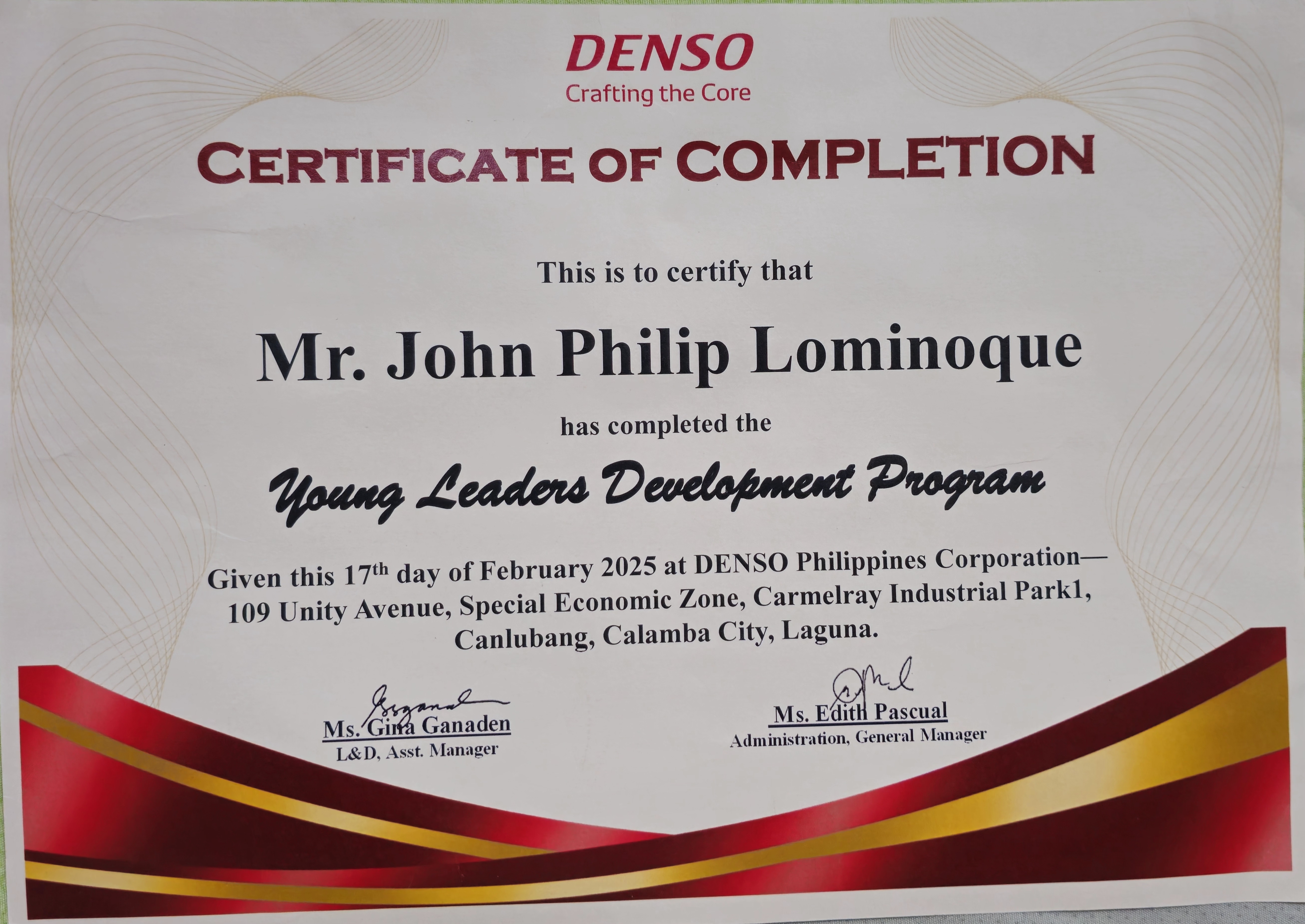 Young Leaders Development Program